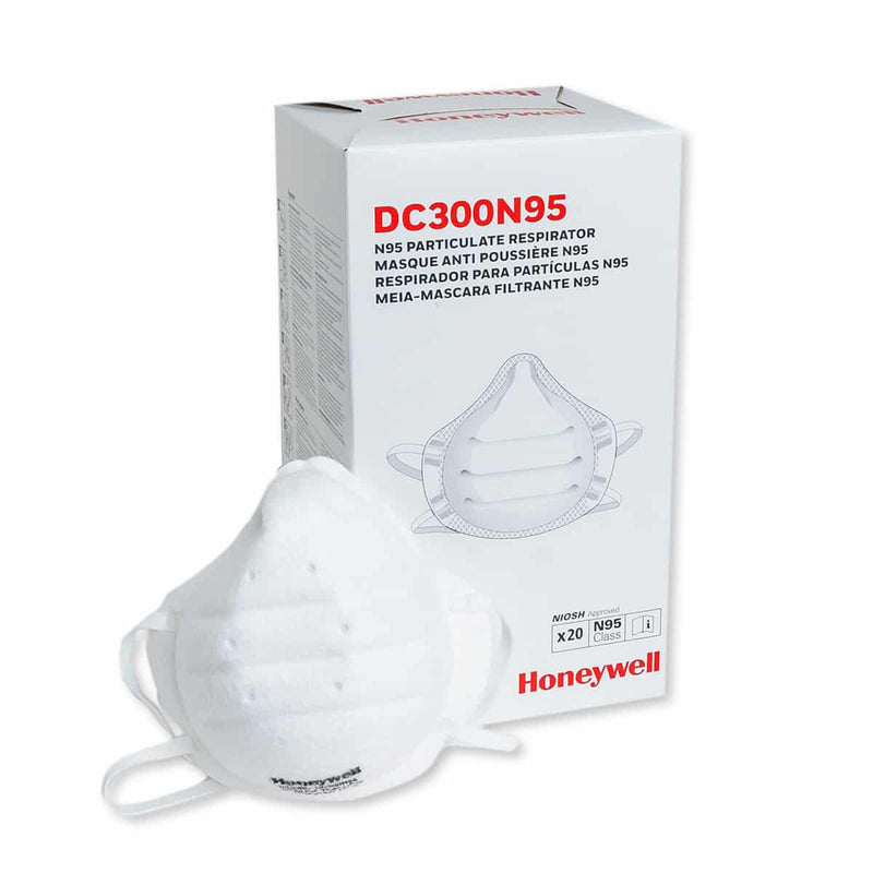 Honeywell Dc300 N95 Disposable Respirator, Sold As 20/Box Honeywell Dc300N95