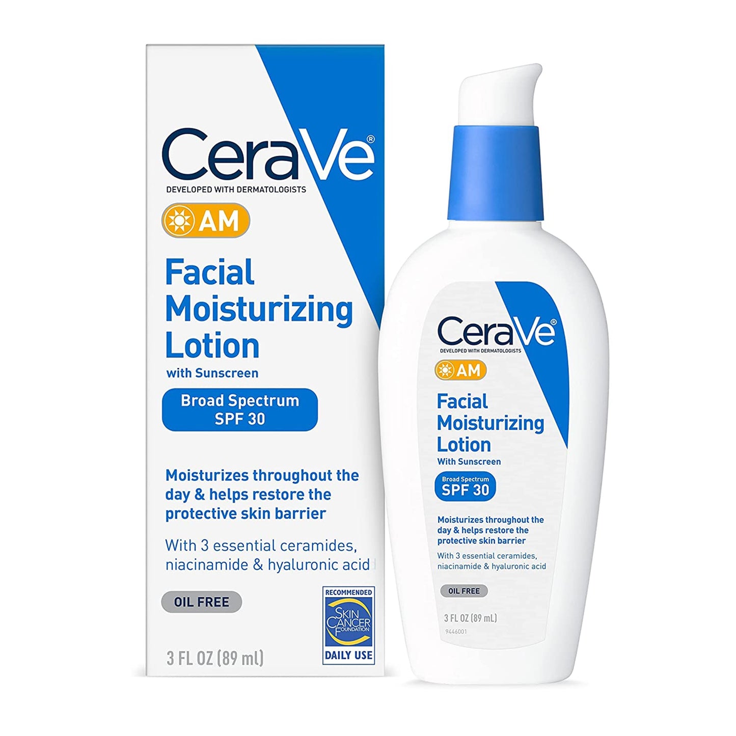 Cerave, Lot Facial Moisturizing Am Spf30 3Oz, Sold As 1/Each Loreal 60600053746