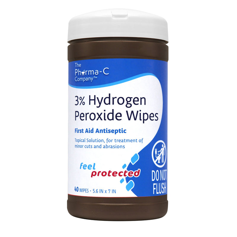 Pharma-C-Wipes® Hydrogen Peroxide Antiseptic, Sold As 1/Pack Kleen 63-13271