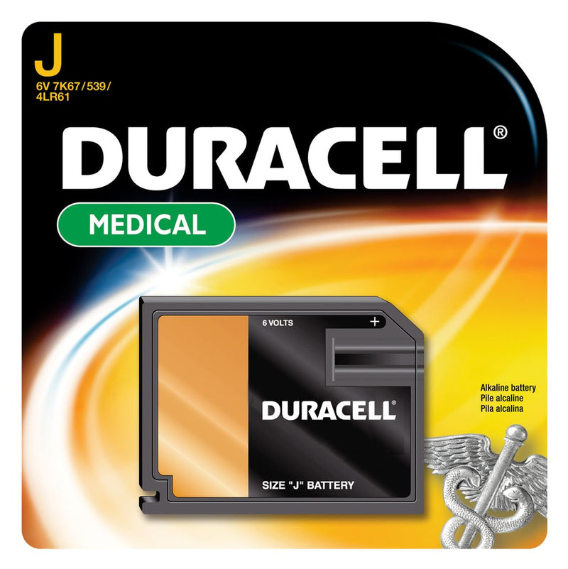 Duracell® Medical Alkaline Battery, J Cell, 6V, Sold As 36/Case Duracell 7K67Bpk
