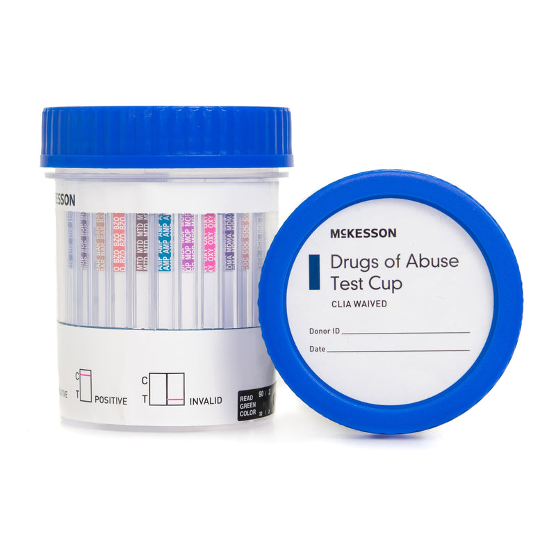 Mckesson 12-Drug Panel With Adulterants Drugs Of Abuse Test, Sold As 25/Box Mckesson 16-6125A3