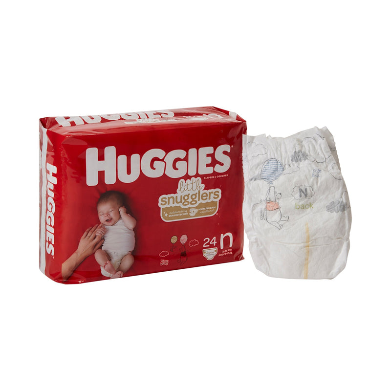 Huggies® Little Snugglers Diaper, Newborn, Sold As 24/Pack Kimberly 52238