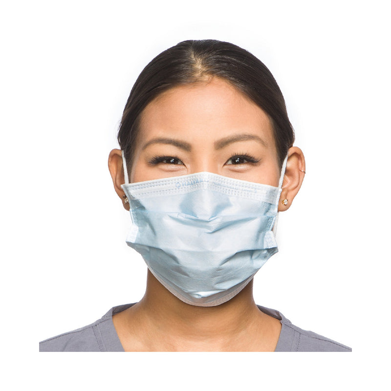 Fluidshield® Procedure Mask, Level 2, Sold As 50/Box O&M 62115