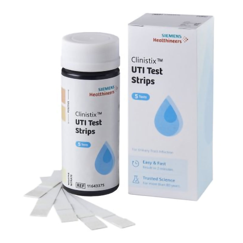 Clinistix™ Urinalysis Test Kit, Urinary Tract Infection Detection, Sold As 120/Case Siemens 11694838