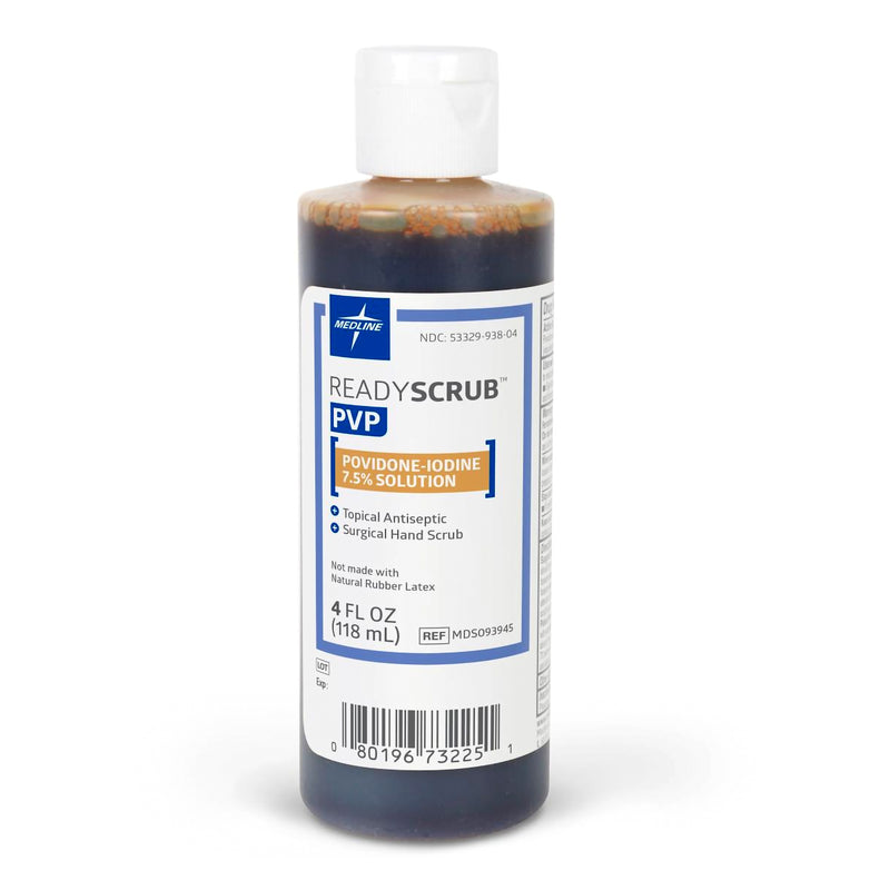 Scrub, Povidone/Iodine 4Oz Btl(48/Cs), Sold As 1/Each Medline Mds093945