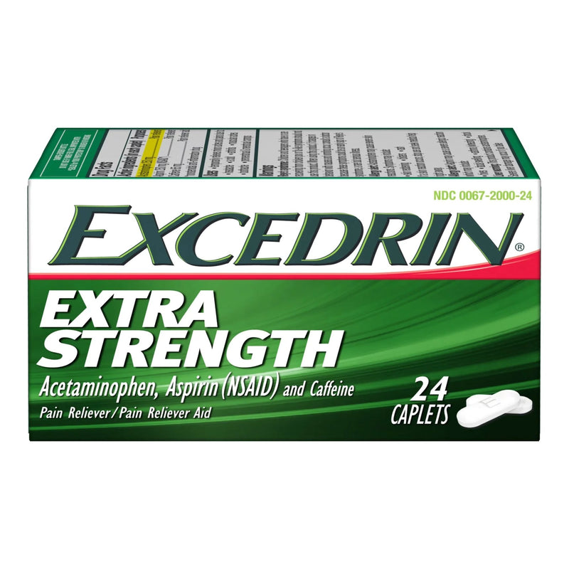 Excedrin® Extra Strength Caplets, Sold As 1/Bottle Novartis 30067200024