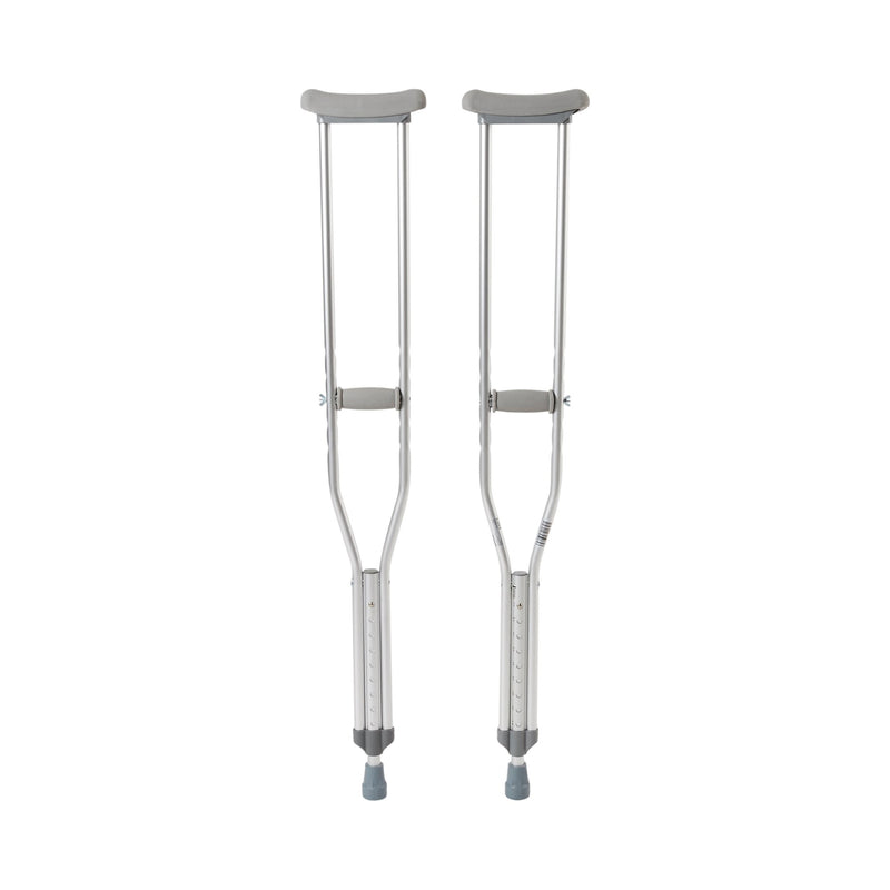 Mckesson Adult Underarm Crutches, 5 Ft. 2 In. - 5 Ft. 10 In., Sold As 2/Pair Mckesson 146-10400-8