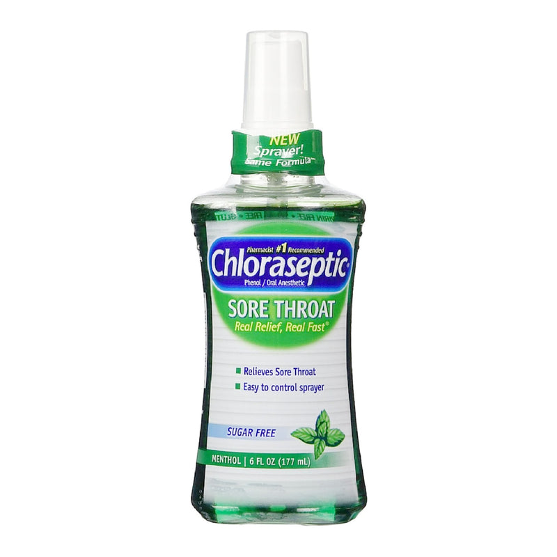 Chloraseptic® Phenol Sore Throat Relief, 6-Ounce Spray Bottle, Sold As 1/Each Prestige 37811201104