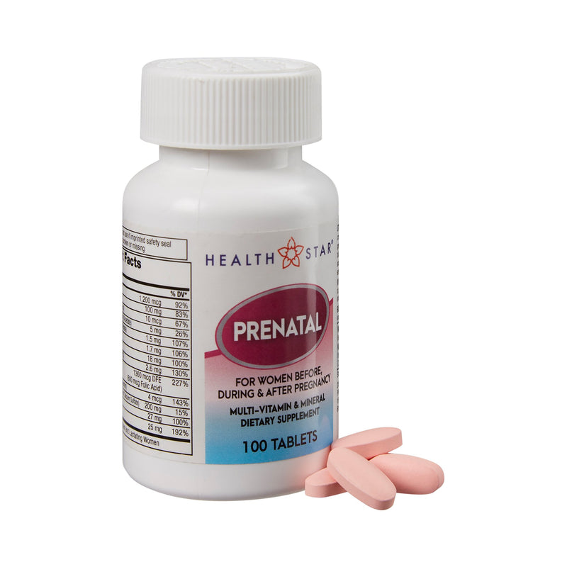 Health*Star® Prenatal Vitamin Supplement, Sold As 1/Bottle Geri-Care 575-01-Hst
