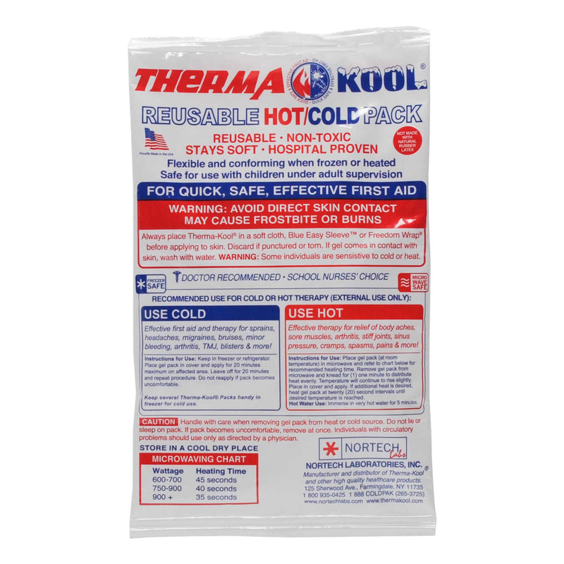 Hot/Cold Pack, Gel Therma-Kool30/Cs, Sold As 30/Case Nortech Tk6930