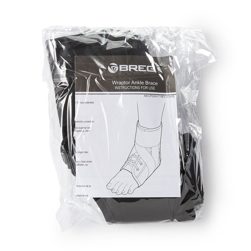 Breg® Wraptor Lace-Up Ankle Brace, Large, Sold As 1/Each Breg Sa702007