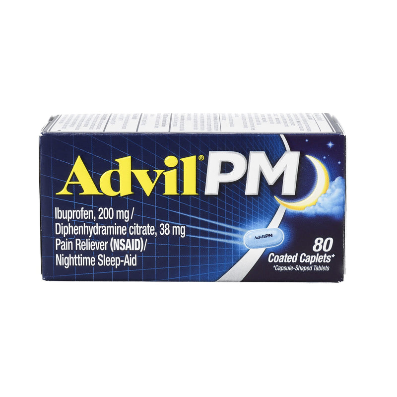 Advil Pm Caplets, Sold As 1/Bottle Glaxo 00573016440