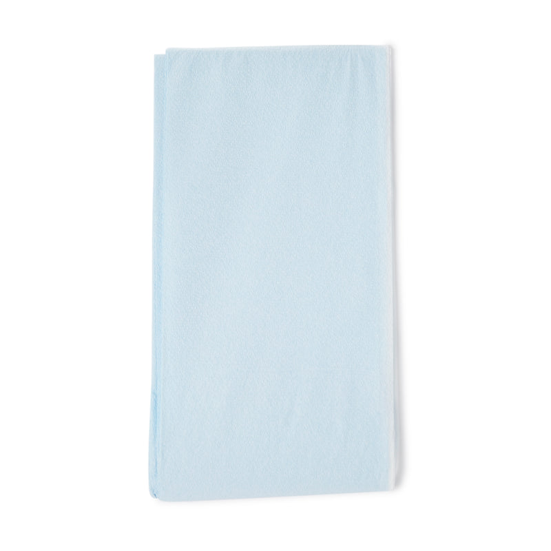 Graham Medical Blue / White Flat Stretcher Sheet, 40 X 90 Inch, Sold As 50/Case Graham 52166