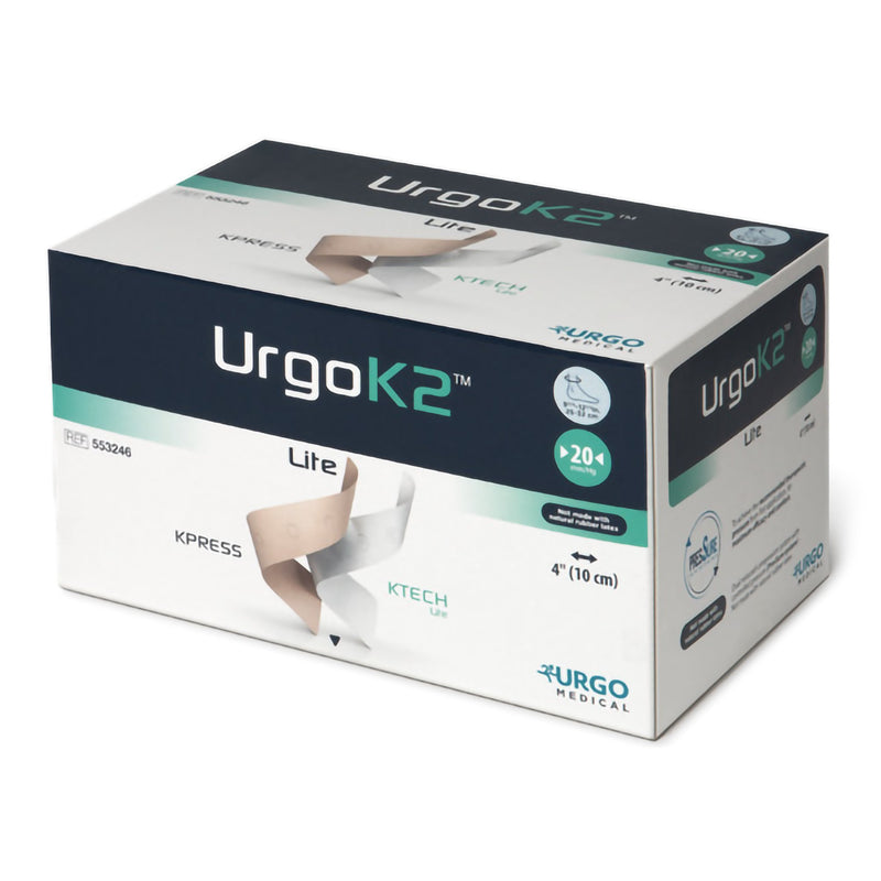 Urgok2™ Lite Self-Adherent Closure 2 Layer Compression Bandage System, 4 X 9-3/4 X 12-1/2 Inch, Sold As 1/Each Urgo 553246