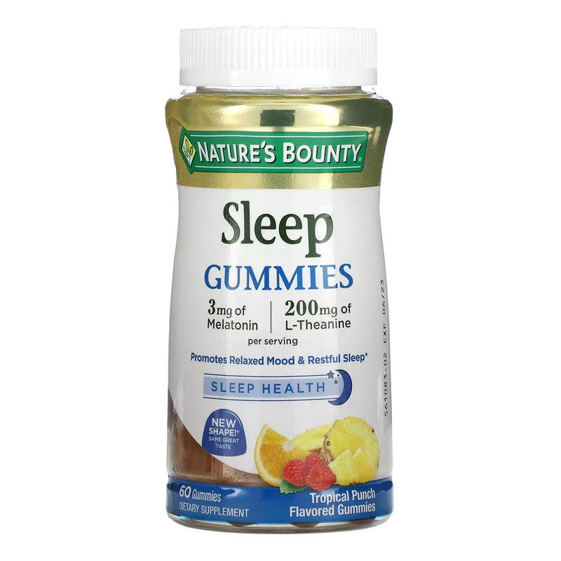 Sleep, Gummies Natures Bounty 3Mg (60/Bt), Sold As 1/Bottle Us 07431259387