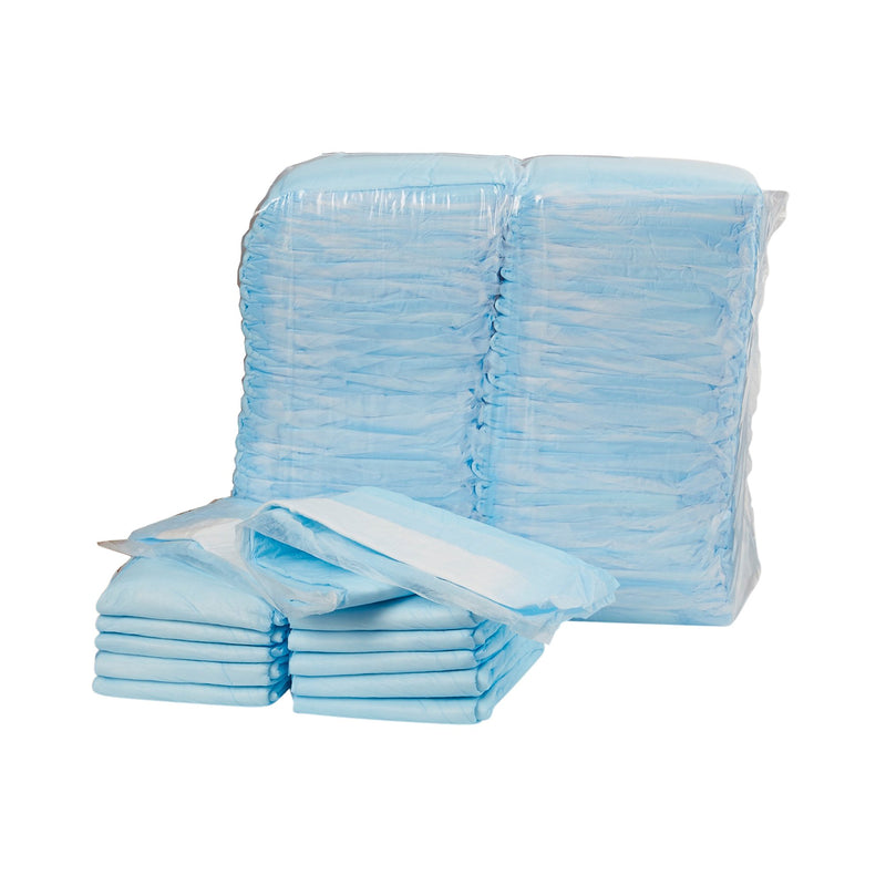 Simplicity Extra Underpad, Disposable, 23 X 24 Inch, Moderate Absorbency, Blue, Sold As 200/Case Cardinal 1038