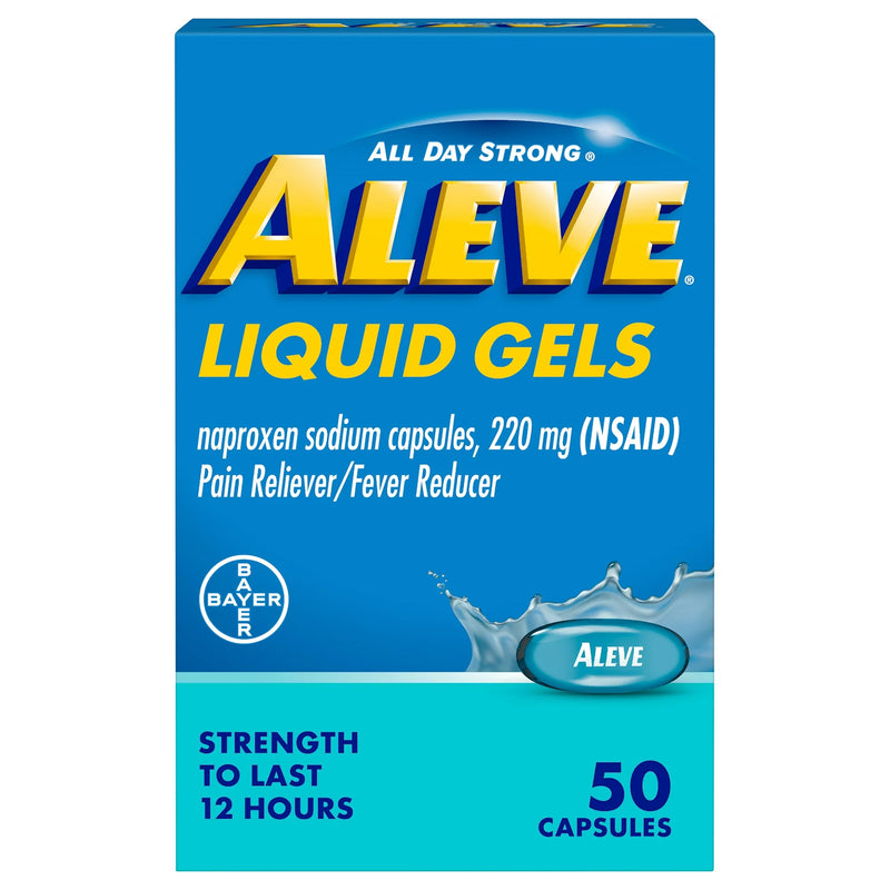 Aleve Liquid Gel Capsules, Sold As 1/Bottle Bayer 00280608040