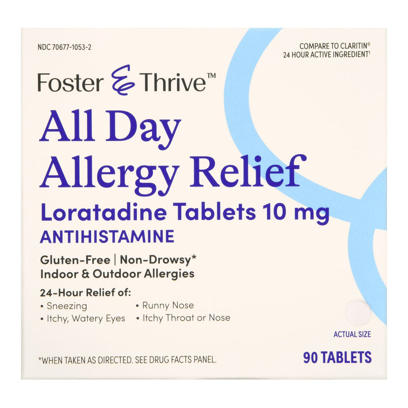 Foster & Thrive™ Loratadine Allergy Relief, Sold As 1/Bottle Mckesson 70677105302