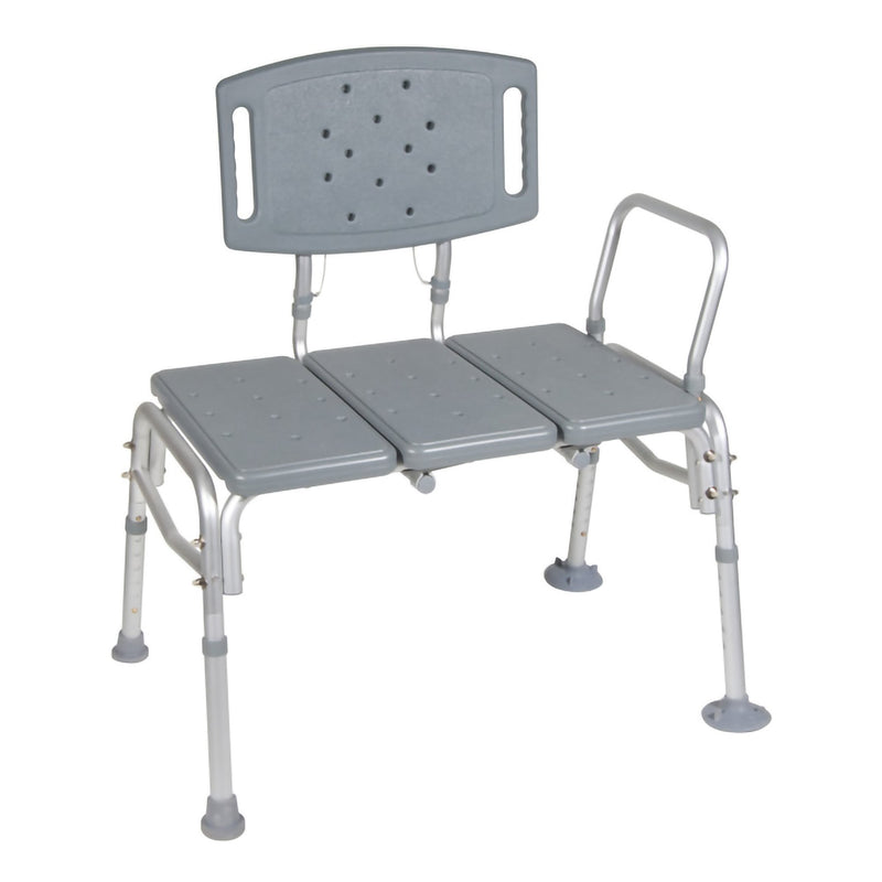 Mckesson Knocked Down Bariatric Bath Transfer Bench, 18-1/4 To 23-1/4 Inch, Sold As 1/Each Mckesson 146-12025Kd-1