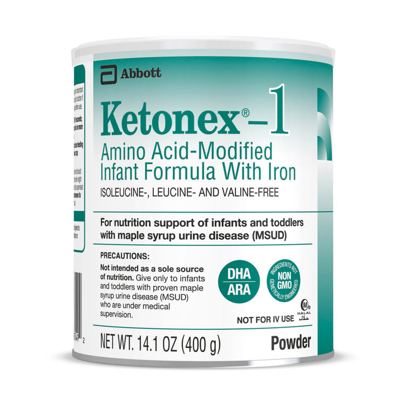 Ketonex®-1 Amino Acid-Modified Infant Formula With Iron, 14.1 Oz. Can, Sold As 6/Case Abbott 67048