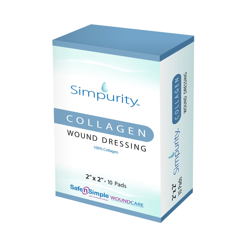 Simpurity™ Collagen Dressing, 2 X 2 Inch, Sold As 1/Each Safe Sns50002
