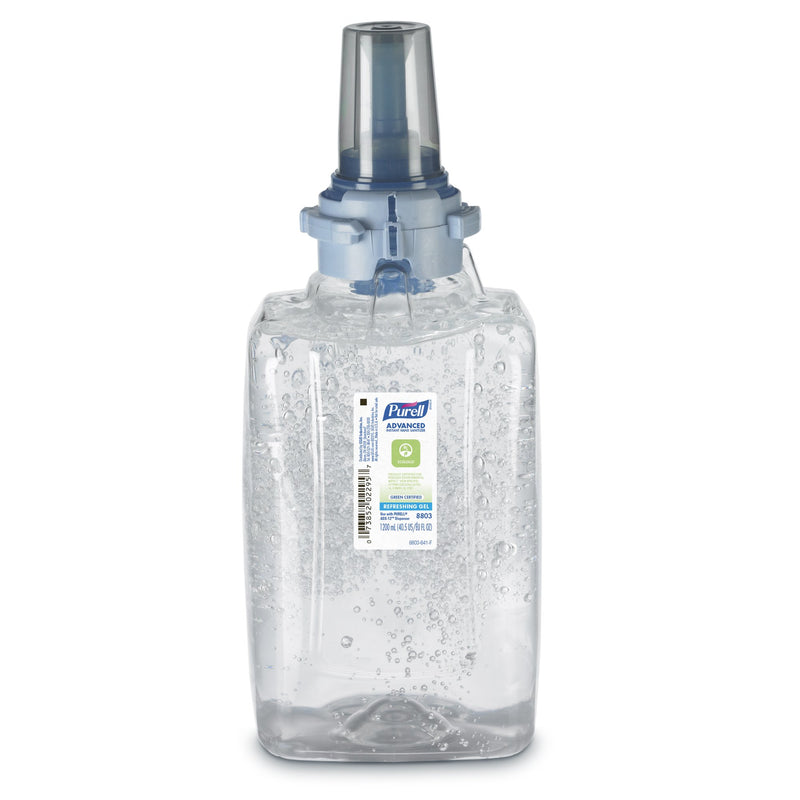 Gojo Purell Advanced Hand Sanitizer Gel, 70% Ethyl Alcohol, 1,200 Ml, Sold As 3/Case Gojo 8803-03