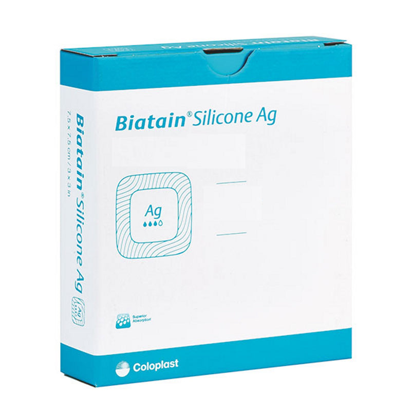 Biatain® Ag Calcium Alginate Dressing With Silver, 6 X 6 Inch, Sold As 1/Each Coloplast 3765