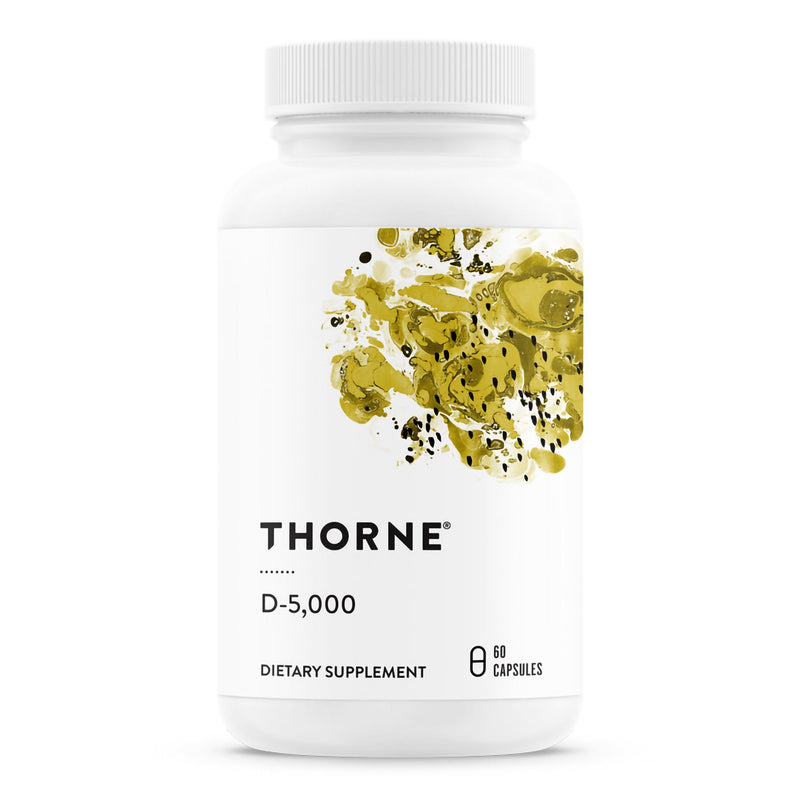 Supplement, Cap Vitamin D-5000(60/Bt 12Bt/Cs), Sold As 1/Bottle Thorne D138