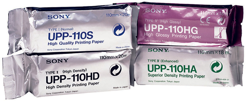 Sony® Video Paper, Sold As 100/Case Print 5478963
