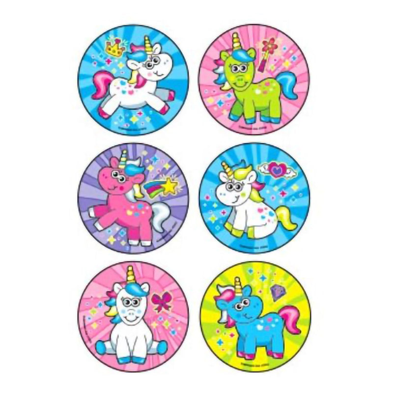 Sticker, Cartoon Unicorn (90/Rl), Sold As 1/Roll Medibadge 2962