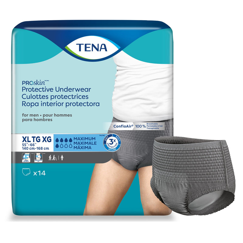 Tena® Proskin™ Maximum Absorbent Underwear, Extra Large, Sold As 14/Bag Essity 73540