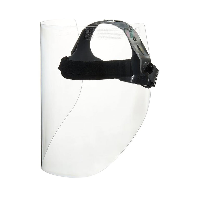 Wraparound Face Shield Nalgene™ One Size Fits Most Full Length Impact Resistant Disposable Nonsterile, Sold As 4/Case Thermo 6355-0001