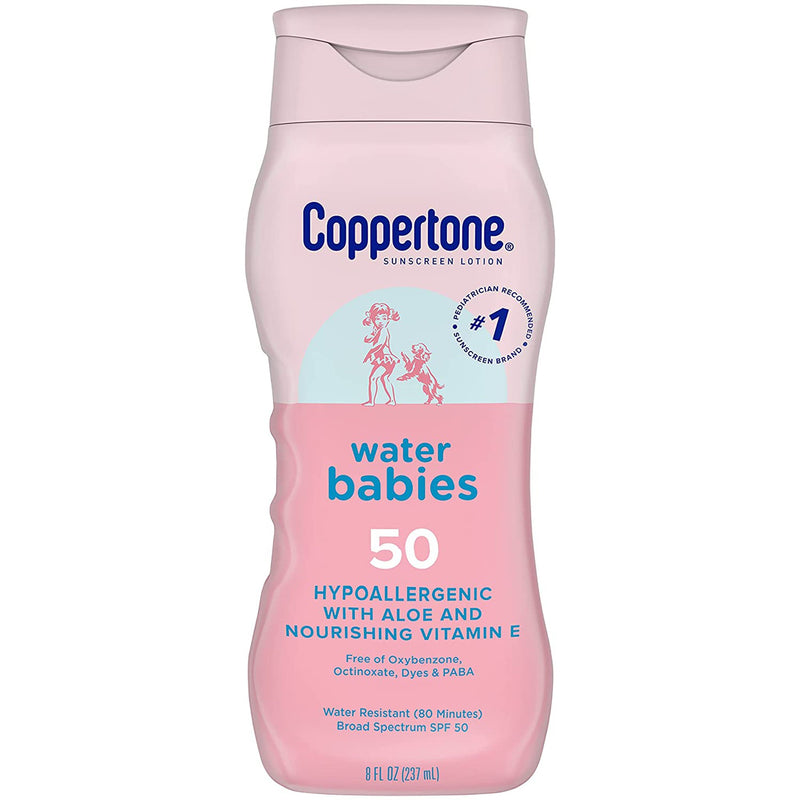 Coppertone® Water Babies Spf 50 Sunscreen Lotion, 8 Oz., Sold As 1/Each Beiersdorf 07214002739