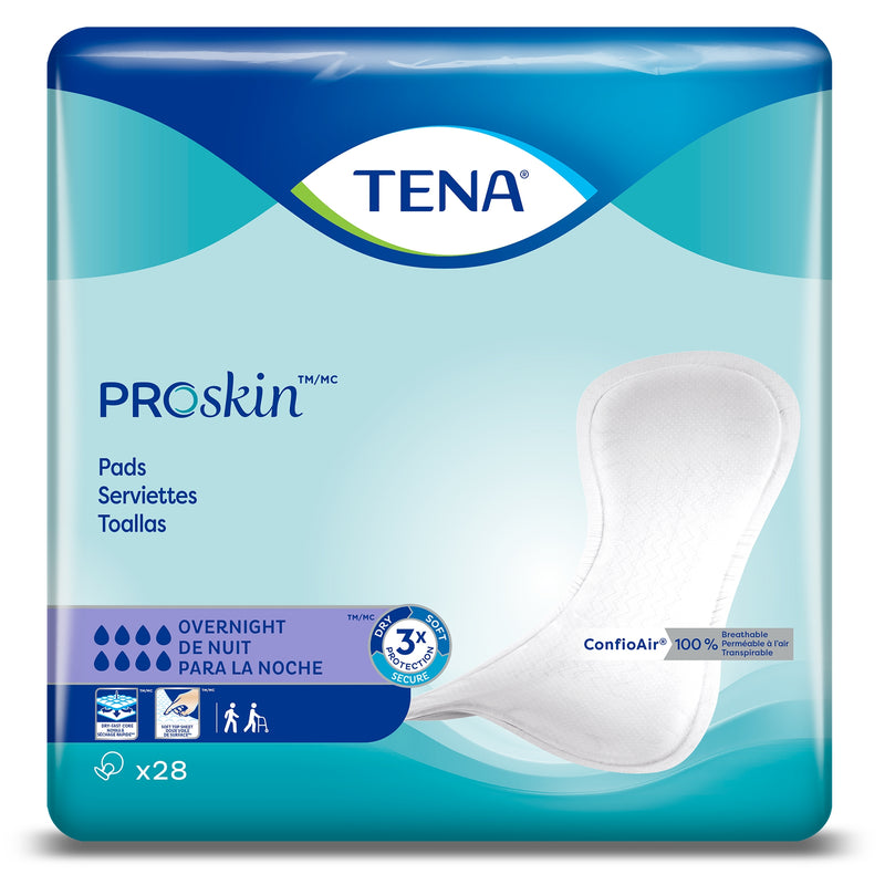 Tena® Light Overnight Bladder Control Pad, 16-Inch Length, Sold As 84/Case Essity 47809