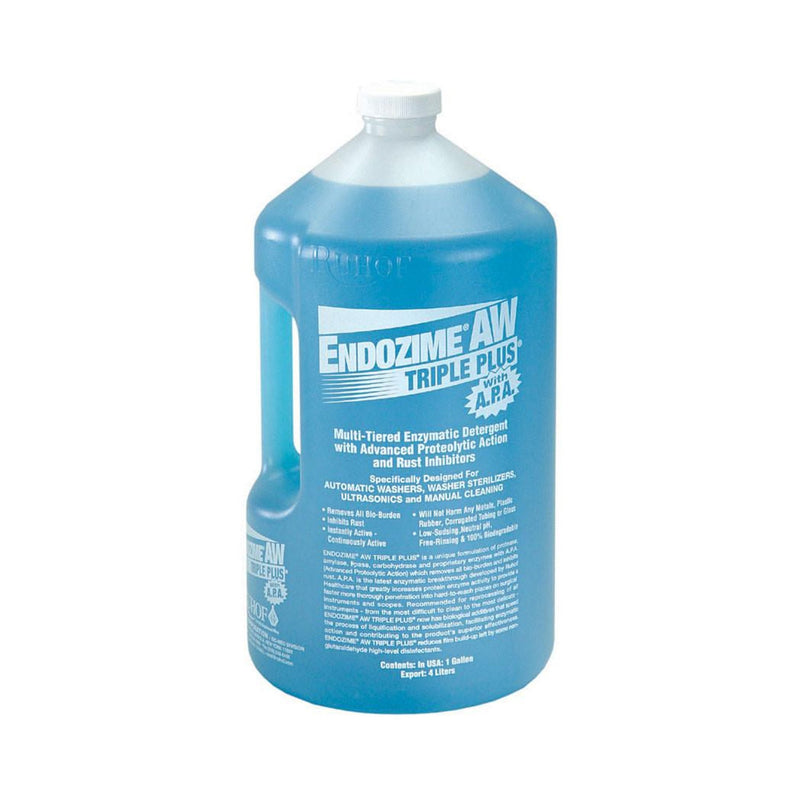 Endozime® Aw Plus Multi-Enzymatic Instrument Detergent, Sold As 4/Case Ruhof 345Apgl