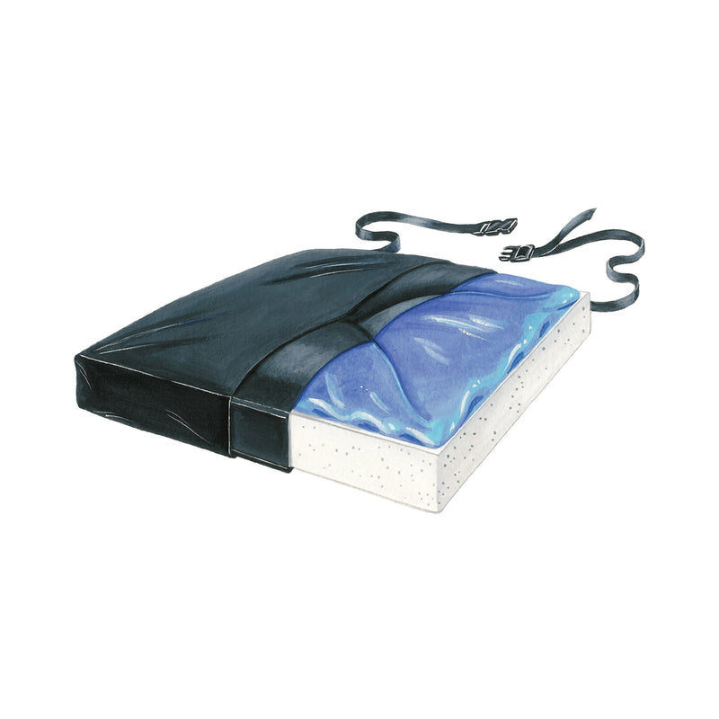 Skil-Care™ Thin-Line Seat Cushion Size 16 By 18, Sold As 1/Each Skil-Care 751040