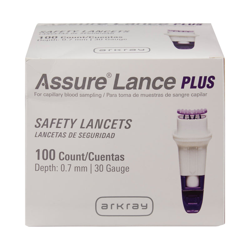 Assure® Lance Plus Safety Lancet, Sold As 100/Box Arkray 990130