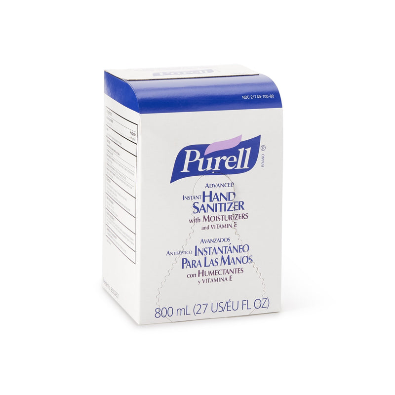 Purell Advanced Hand Sanitizer 800 Ml Ethyl Alcohol, Sold As 12/Case Gojo 9657-12
