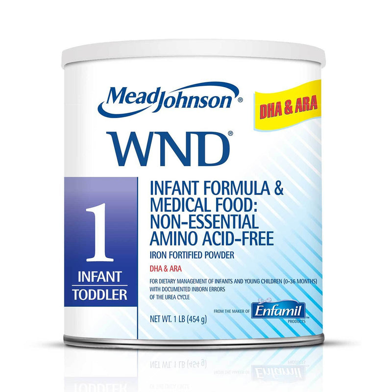 Wnd®1 Powder Amino Acid-Free Infant / Toddler Formula, 16 Oz. Can, Sold As 1/Each Mead 893401