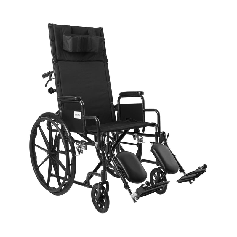 Mckesson Reclining Wheelchair, 20-Inch Seat Width, Sold As 1/Each Mckesson 146-Ssp20Rbdda
