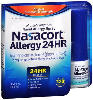 Nasacort® Triamcinolone Acetonide Allergy Relief, Sold As 1/Each Chattem 41167580005