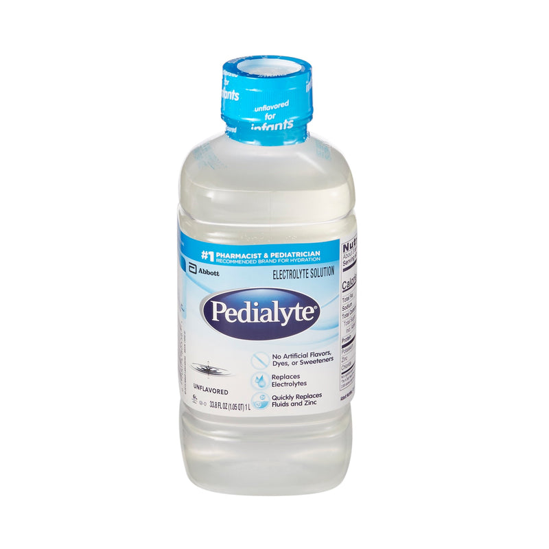 Pedialyte® Strawberry Electrolyte Solution, 1 Liter Bottle, Sold As 8/Case Abbott 00336