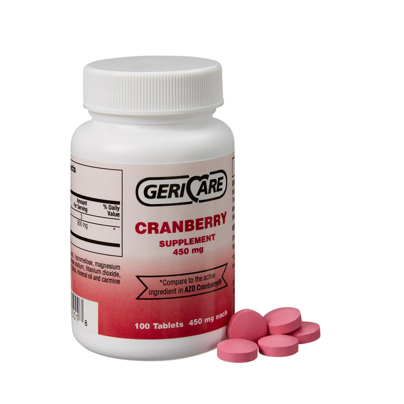 Geri-Care Cranberry Extract Dietary Supplement, Sold As 12/Case Geri-Care 845-01-Gcp