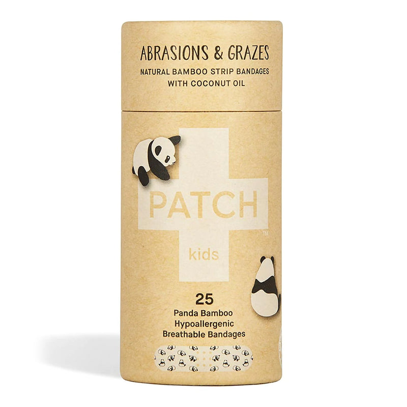 Patch™ Kids (Panda Design) Adhesive Strip With Coconut Oil, ¾ X 3 Inch, Sold As 25/Carton Nutricare 35134700009