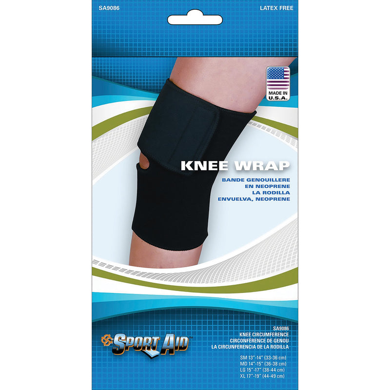 Sport Aid™ Knee Sleeve, Large, Sold As 1/Each Scott Sa9086 Bla Lg