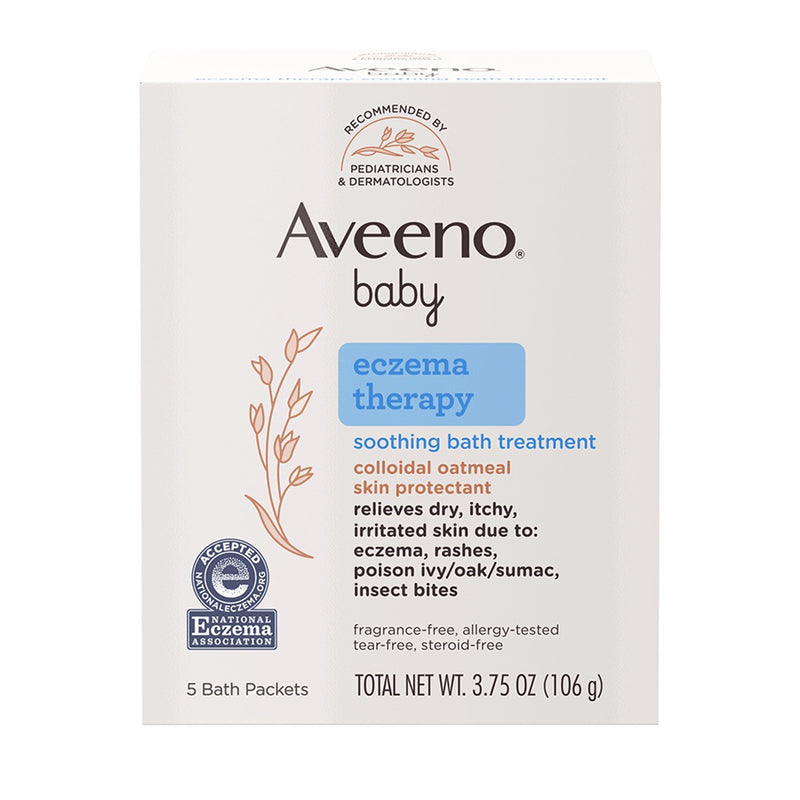Aveeno, Bath Trtmt Eczema Baby3.75Oz (5Pk/Bx), Sold As 5/Box J 38137003662