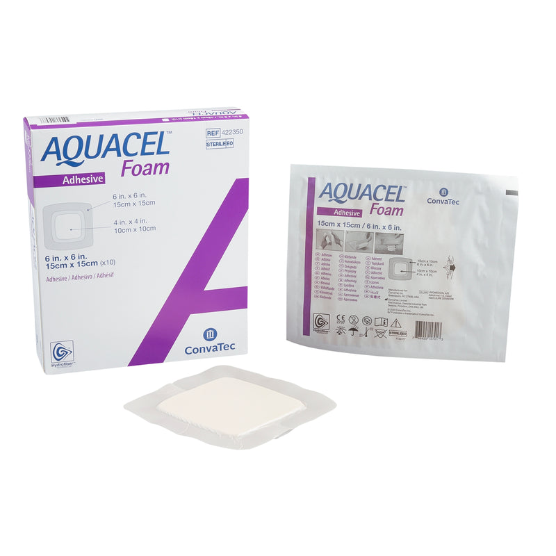 Aquacel® Foam Dressing, Sold As 10/Box Convatec 422350