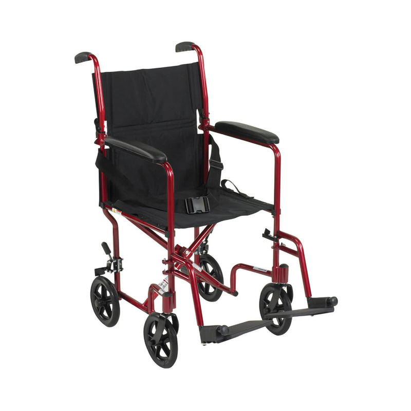 Mckesson Transport Chair, 19-Inch Seat Width, Sold As 1/Each Mckesson 146-Atc19-Rd