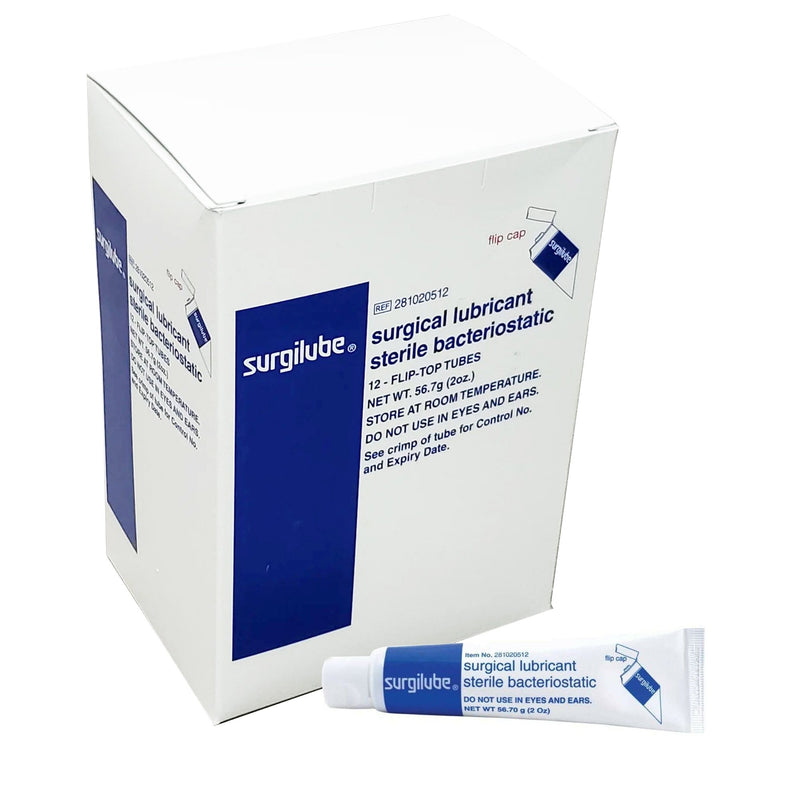 Surgilube® Lubricating Jelly - Carbomer Free, 2-Ounce Tube, Sold As 144/Case Hr 281020512