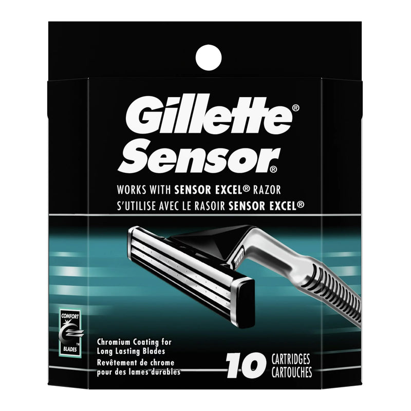 Cartridge, Gilette Sensor F/Razor (10/Bx), Sold As 10/Box Procter 04740011505